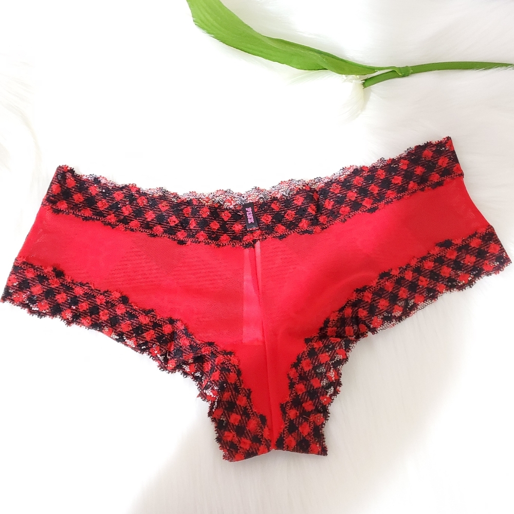 PINK VICTORIA'S SECRET PUSH-UP BRA 34C + PANTY S - Picture 6 of 6